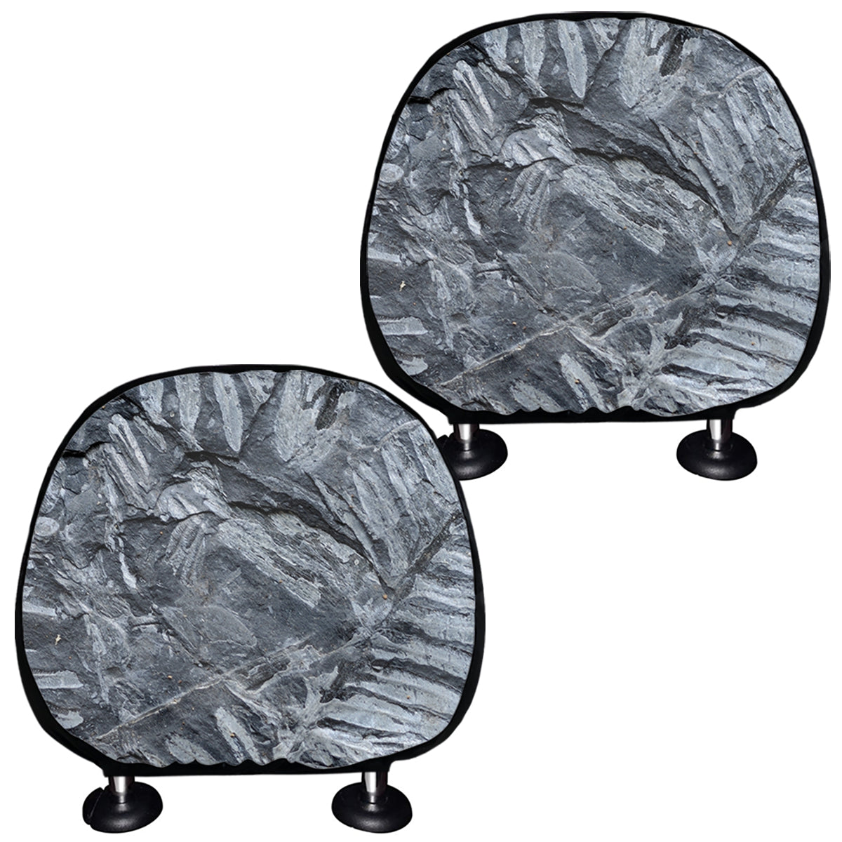 Fern Fossil Print Car Headrest Covers
