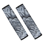 Fern Fossil Print Car Seat Belt Covers