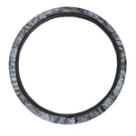 Fern Fossil Print Car Steering Wheel Cover
