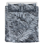 Fern Fossil Print Duvet Cover Bedding Set