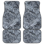 Fern Fossil Print Front and Back Car Floor Mats