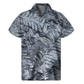 Fern Fossil Print Men's Short Sleeve Shirt