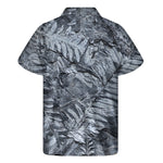 Fern Fossil Print Men's Short Sleeve Shirt