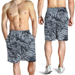Fern Fossil Print Men's Shorts