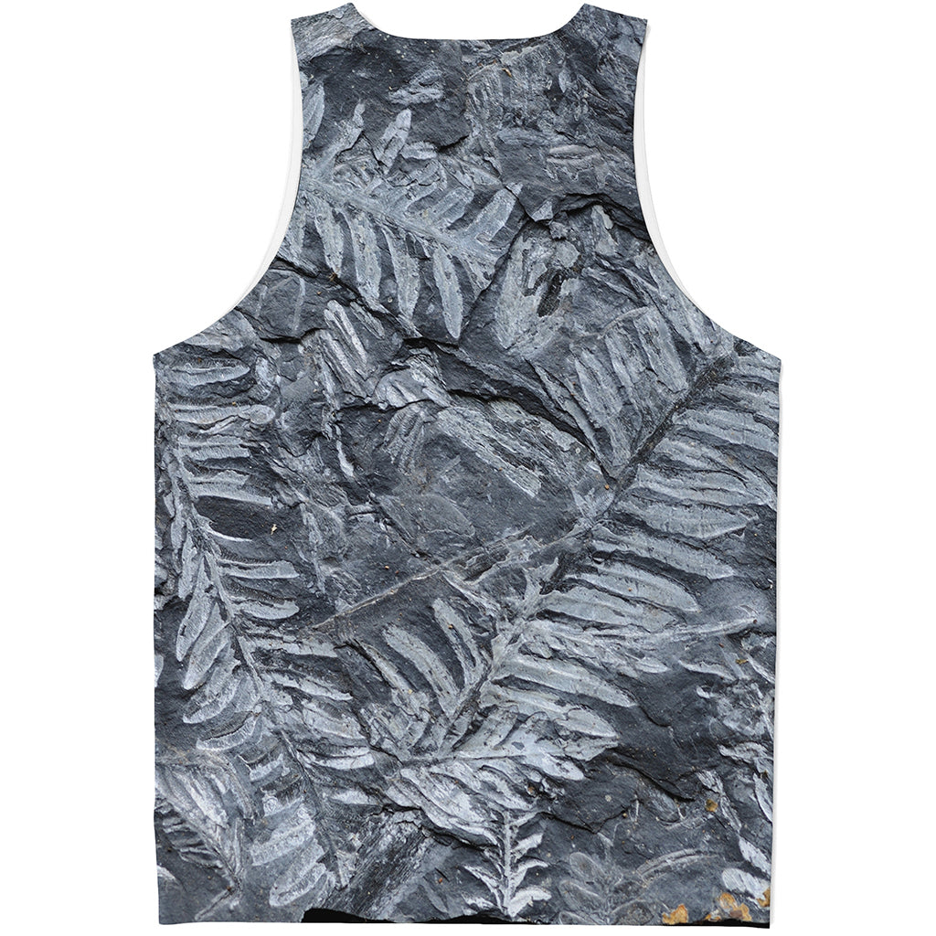 Fern Fossil Print Men's Tank Top