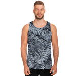 Fern Fossil Print Men's Tank Top