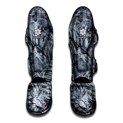 Fern Fossil Print Muay Thai Shin Guard