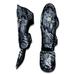 Fern Fossil Print Muay Thai Shin Guard