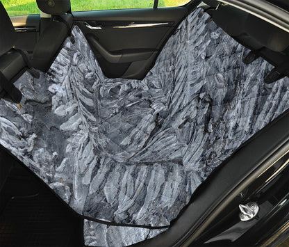 Fern Fossil Print Pet Car Back Seat Cover