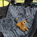 Fern Fossil Print Pet Car Back Seat Cover