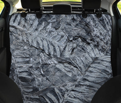 Fern Fossil Print Pet Car Back Seat Cover