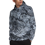 Fern Fossil Print Pullover Hoodie