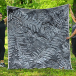 Fern Fossil Print Quilt