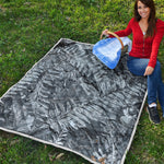 Fern Fossil Print Quilt