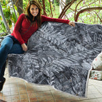 Fern Fossil Print Quilt