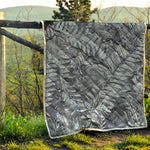 Fern Fossil Print Quilt