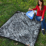 Fern Fossil Print Quilt