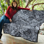 Fern Fossil Print Quilt