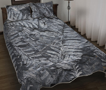 Fern Fossil Print Quilt Bed Set