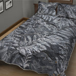 Fern Fossil Print Quilt Bed Set