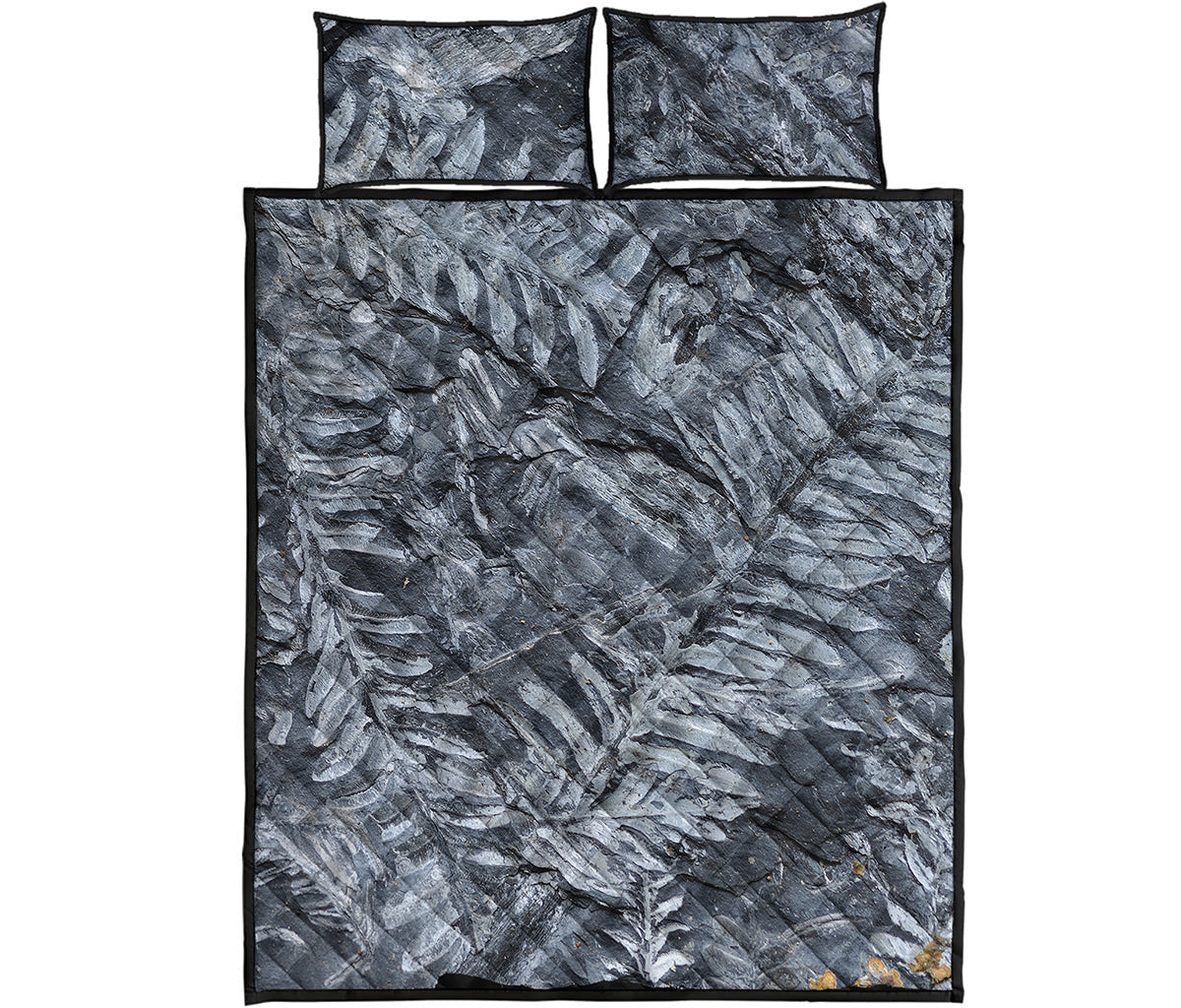 Fern Fossil Print Quilt Bed Set