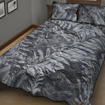 Fern Fossil Print Quilt Bed Set