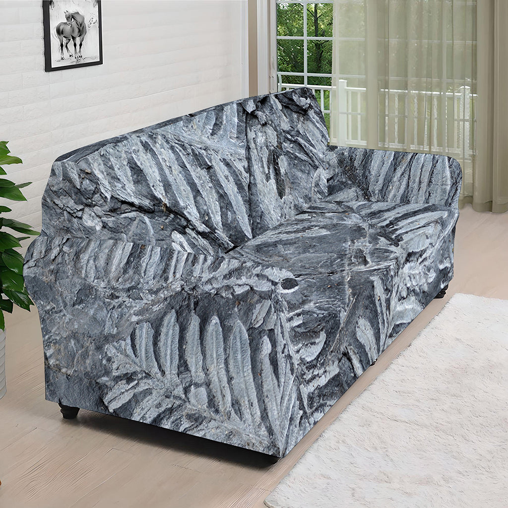 Fern Fossil Print Sofa Cover