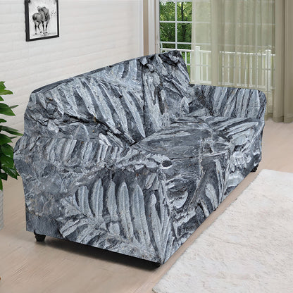 Fern Fossil Print Sofa Cover