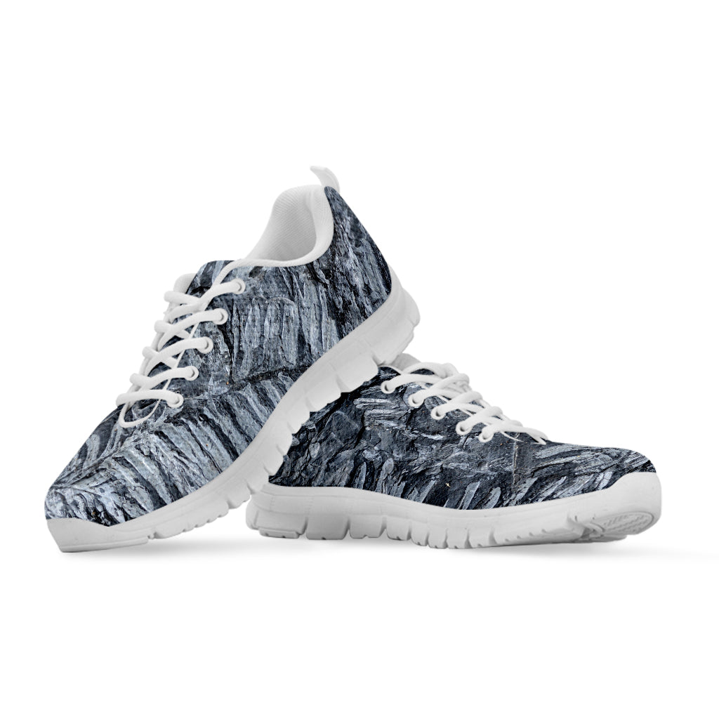 Fern Fossil Print White Sneakers