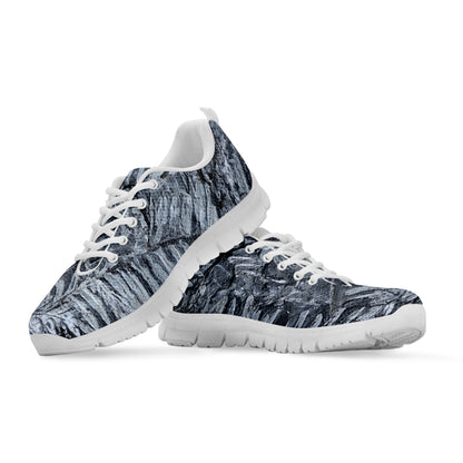 Fern Fossil Print White Sneakers