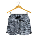 Fern Fossil Print Women's Shorts