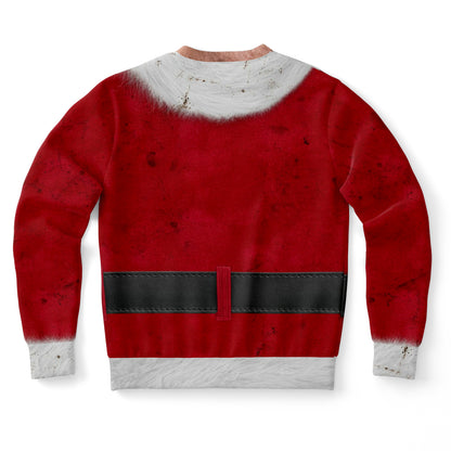 Bad Santa Caucasian Ugly Christmas Sweater