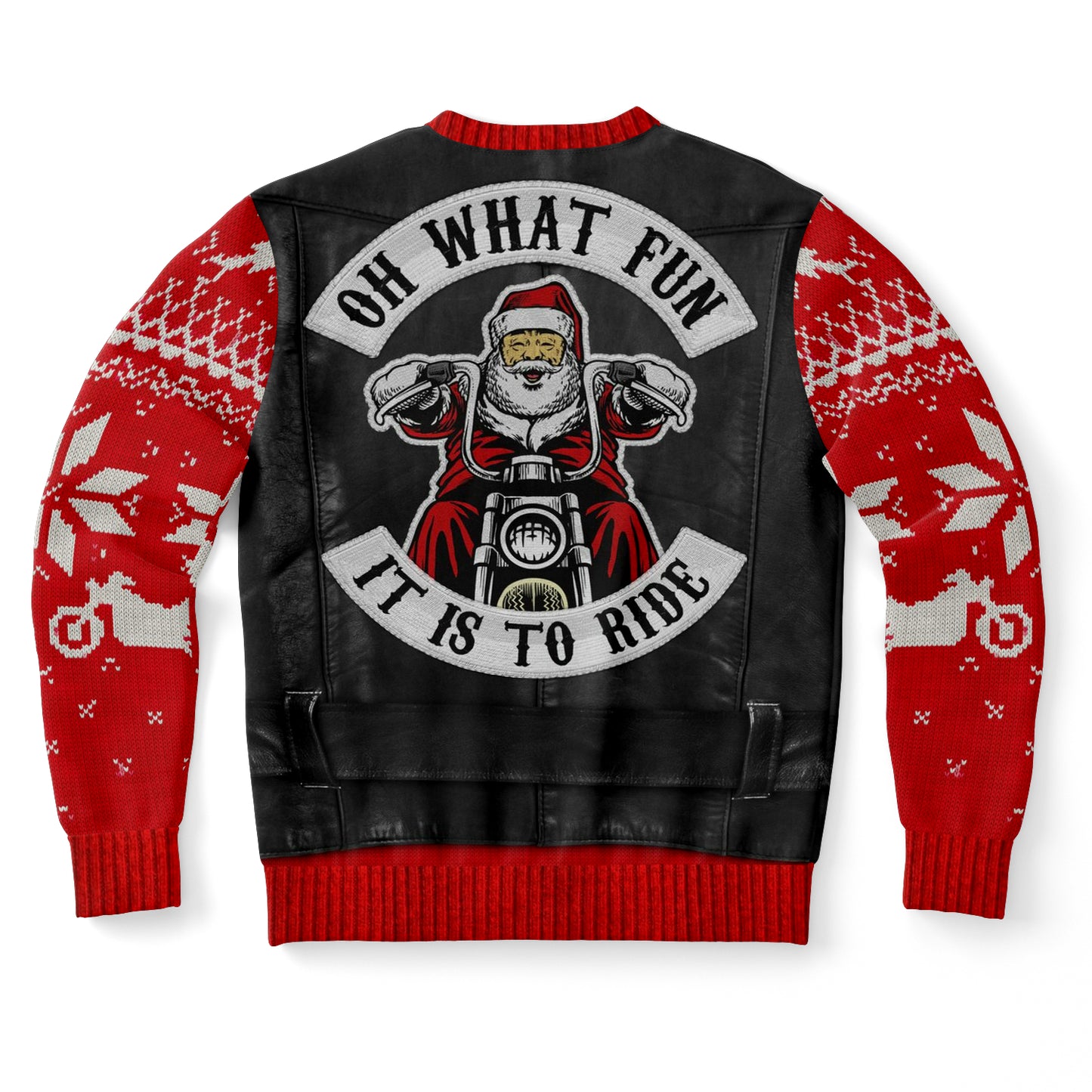 Oh What Fun It Is To Ride Ugly Christmas Sweater
