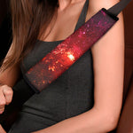 Fiery Nebula Universe Galaxy Space Print Car Seat Belt Covers