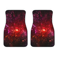 Fiery Nebula Universe Galaxy Space Print Front Car Floor Mats