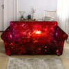 Fiery Nebula Universe Galaxy Space Print Loveseat Slipcover