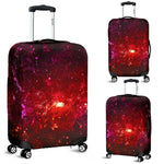 Fiery Nebula Universe Galaxy Space Print Luggage Cover GearFrost