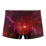 Fiery Nebula Universe Galaxy Space Print Men's Boxer Briefs