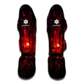 Fiery Nebula Universe Galaxy Space Print Muay Thai Shin Guards