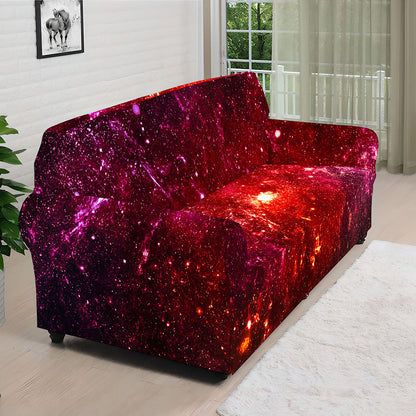 Fiery Nebula Universe Galaxy Space Print Sofa Cover