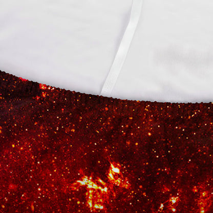 Fiery Nebula Universe Galaxy Space Print Sofa Cover