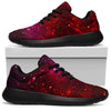 Fiery Nebula Universe Galaxy Space Print Sport Shoes GearFrost