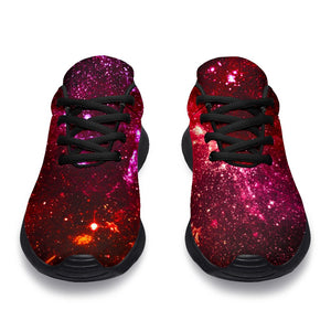 Fiery Nebula Universe Galaxy Space Print Sport Shoes GearFrost