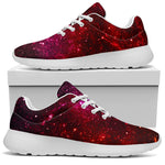 Fiery Nebula Universe Galaxy Space Print Sport Shoes GearFrost