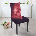 Fiery Star of David Print Dining Chair Slipcover