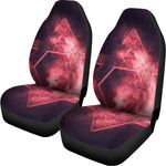 Fiery Star of David Print Universal Fit Car Seat Covers