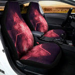 Fiery Star of David Print Universal Fit Car Seat Covers