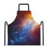 Fiery Universe Nebula Galaxy Space Print Apron