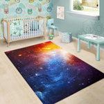 Fiery Universe Nebula Galaxy Space Print Area Rug GearFrost