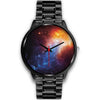 Fiery Universe Nebula Galaxy Space Print Black Watch GearFrost